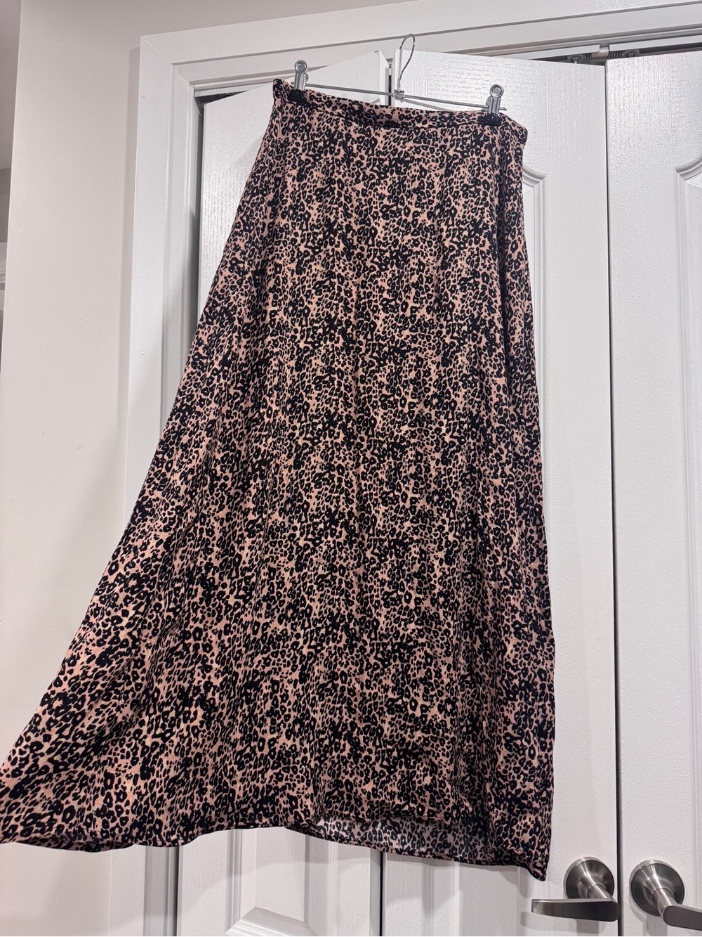 Women’s Leopard Print A-Line Skirt